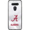 University of Alabama White Jersey LG K51/Q51 Clear Case