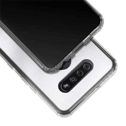 University of Alabama White Jersey LG K51/Q51 Clear Case