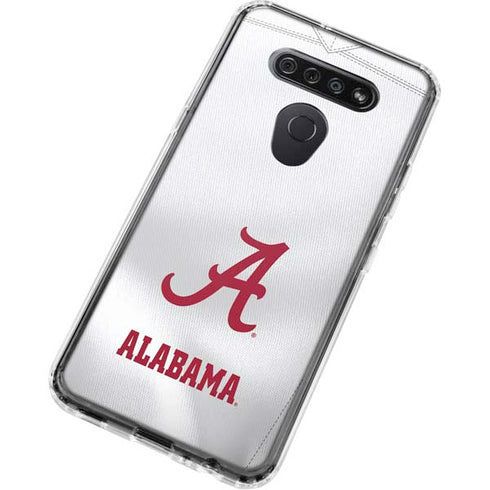 University of Alabama White Jersey LG K51/Q51 Clear Case