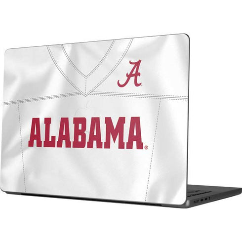 University of Alabama White Jersey MacBook Pro 14in (2021-24) Skin