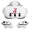 University of Alabama White Jersey Meta Quest 3 Skin