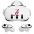 University of Alabama White Jersey Meta Quest 3 Skin