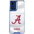 University of Alabama White Jersey Moto G 5G (2024) Clear Case