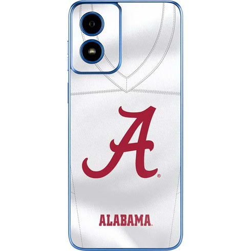 University of Alabama White Jersey Moto G Play 4G (2024) Skin