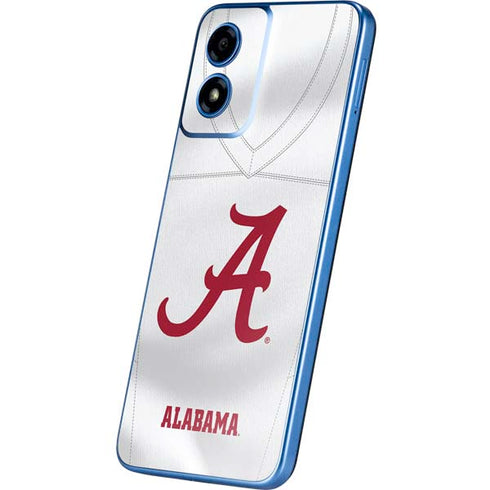 University of Alabama White Jersey Moto G Play 4G (2024) Skin