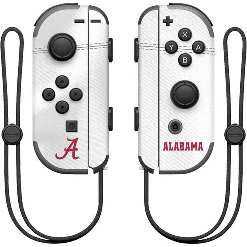 University of Alabama White Jersey Nintendo Skins