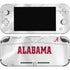 University of Alabama White Jersey Nintendo Skins