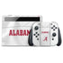 University of Alabama White Jersey Nintendo Skins