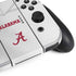University of Alabama White Jersey Nintendo Switch OLED (2021) Skin