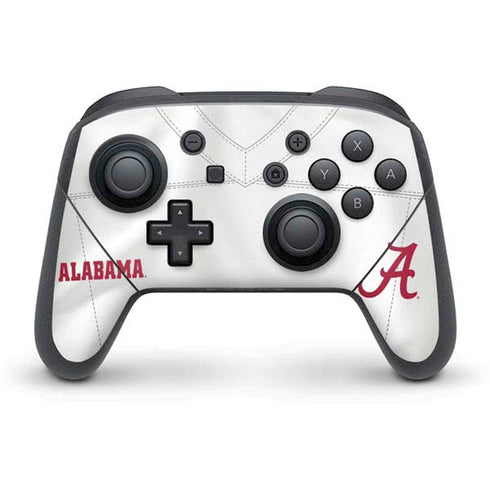 University of Alabama White Jersey Nintendo Skins