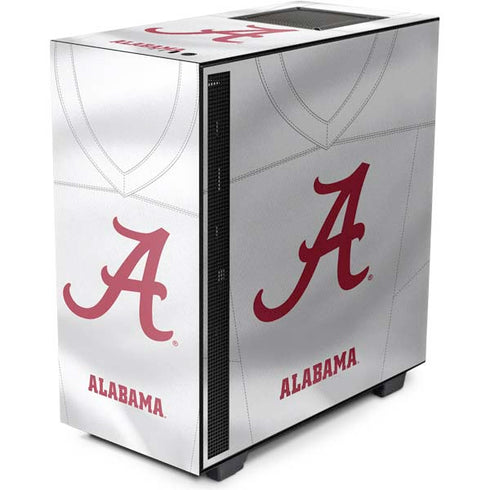 University of Alabama White Jersey NZXT H510 Compact ATX Mid-Tower Case Skin