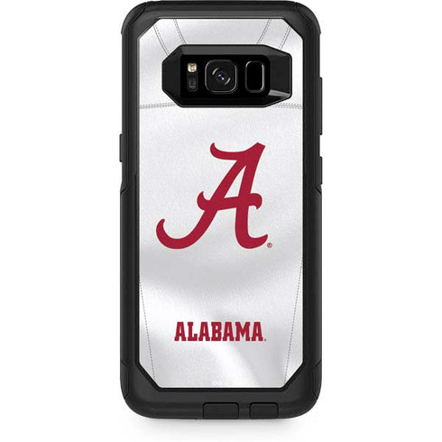 University of Alabama White Jersey Otterbox Commuter Galaxy Skin