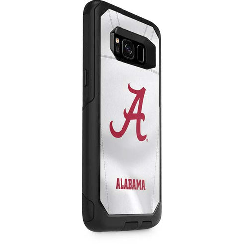 University of Alabama White Jersey Otterbox Commuter Galaxy Skin