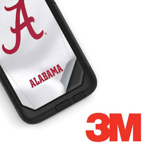 University of Alabama White Jersey Otterbox Commuter Galaxy Skin