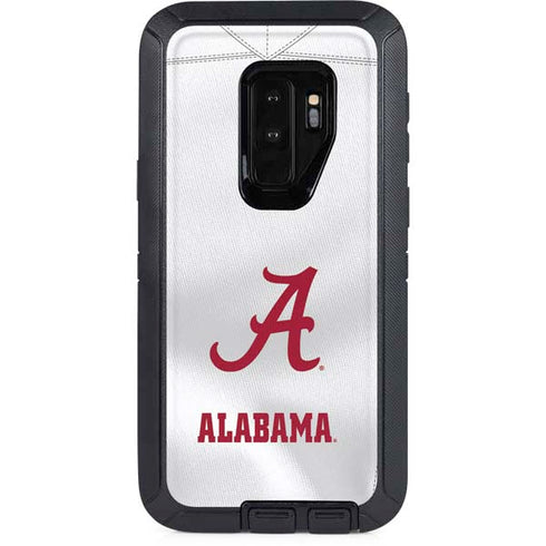 University of Alabama White Jersey Otterbox Defender Galaxy Skin