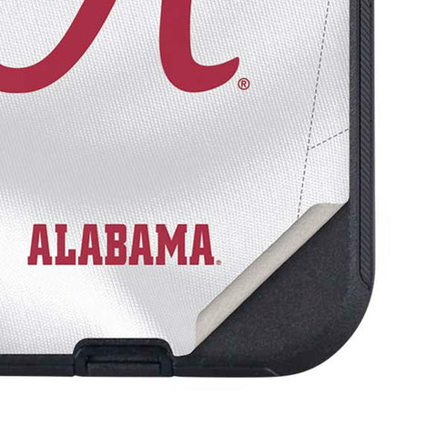 University of Alabama White Jersey Otterbox Defender iPhone Skin