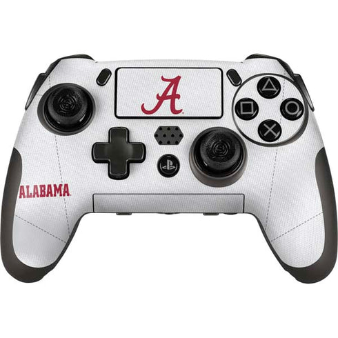 University of Alabama White Jersey PlayStation Scuf Vantage 2 Controller Skin