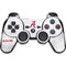 University of Alabama White Jersey PS3 Dual Shock wireless controller Skin