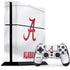 University of Alabama White Jersey PS4 Console and Controller Bundle Skin