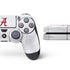 University of Alabama White Jersey PS4 Console and Controller Bundle Skin