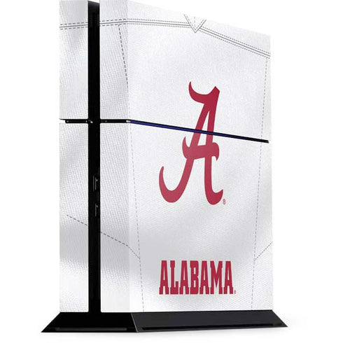 University of Alabama White Jersey PlayStation PS4 Skins