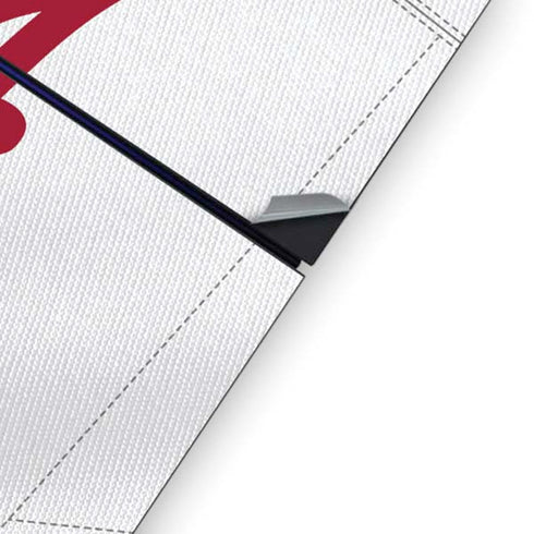 University of Alabama White Jersey PS4 Console Skin