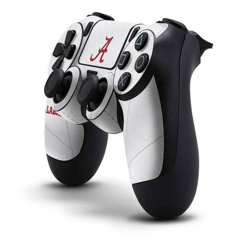 University of Alabama White Jersey PS4 Controller Skin