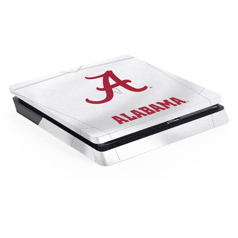 University of Alabama White Jersey PlayStation PS4 Skins