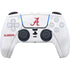 University of Alabama White Jersey PS5 Controller Skin