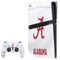 University of Alabama White Jersey PS5 Pro Bundle Skin