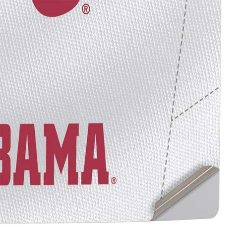 University of Alabama White Jersey PS5 Pro Console Skin