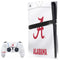 University of Alabama White Jersey PS5 Pro Disk Bundle Skin