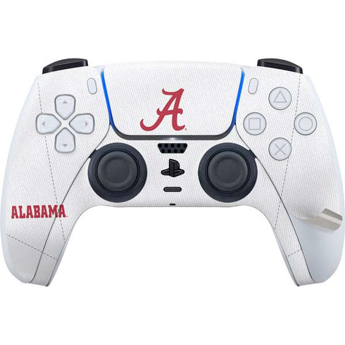 University of Alabama White Jersey PS5 Pro Disk Bundle Skin