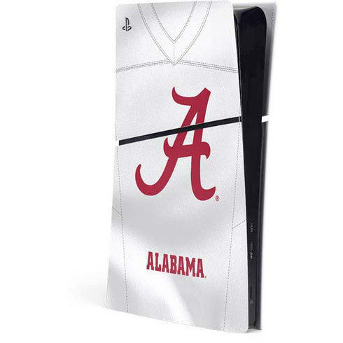 University of Alabama White Jersey PlayStation PS5 Skins