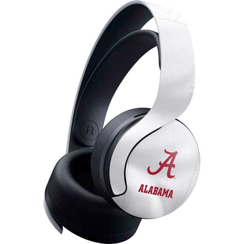 University of Alabama White Jersey PULSE 3D Wireless Headset for PS5 Skin