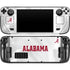 University of Alabama White Jersey Steam Deck Handheld Gaming Computer OLED Skin