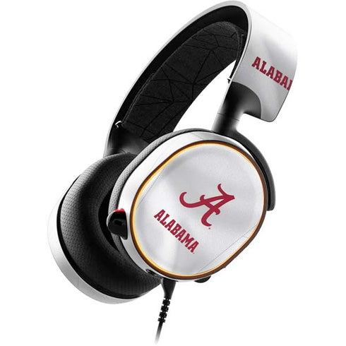 University of Alabama White Jersey SteelSeries Arctis 5 Skin