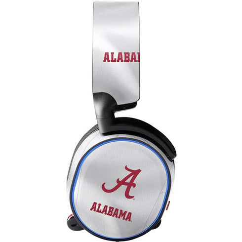 University of Alabama White Jersey SteelSeries Arctis 5 Skin
