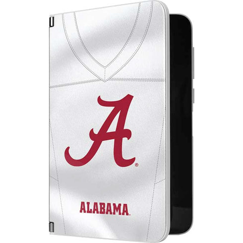 University of Alabama White Jersey Surface Duo Skin