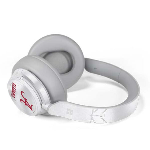 University of Alabama White Jersey Surface Headphones Skin