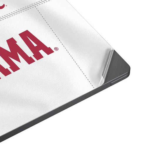 University of Alabama White Jersey Surface Laptop 7 15in Skin