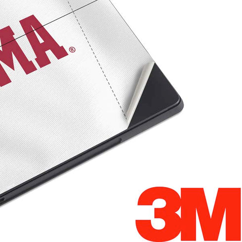 University of Alabama White Jersey Surface Pro 7 Skin