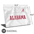 University of Alabama White Jersey Universal Laptop 18in (14.6 x 10.6in) Skin
