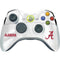 University of Alabama White Jersey Xbox 360 Wireless Controller Skin