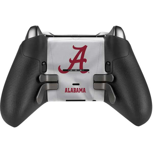 University of Alabama White Jersey Xbox Elite Wireless Controller Series 2 Skin
