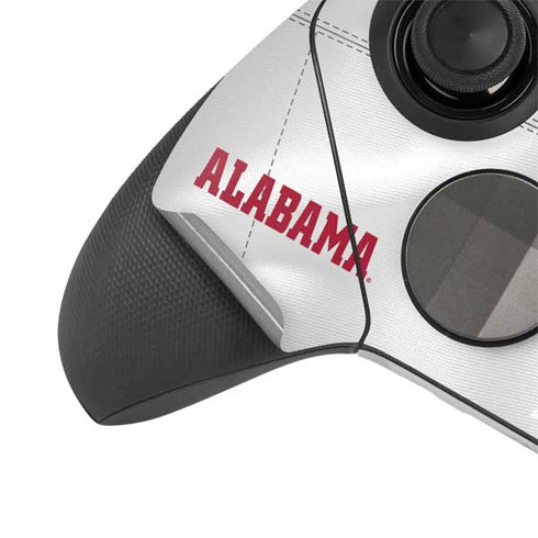 University of Alabama White Jersey Xbox Elite Wireless Controller Series 2 Skin