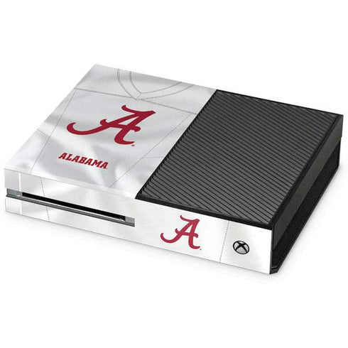 University of Alabama White Jersey Xbox One Skins