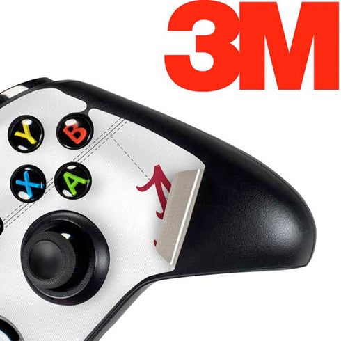 University of Alabama White Jersey Xbox One Controller Skin