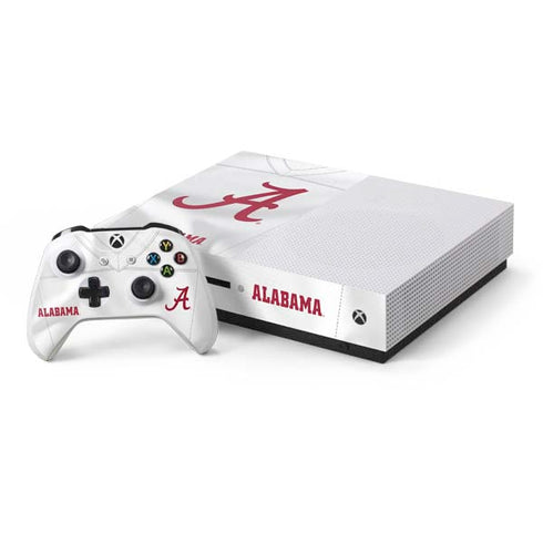 University of Alabama White Jersey Xbox One Skins
