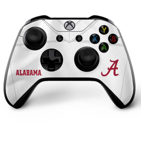 University of Alabama White Jersey Xbox One X Bundle Skin